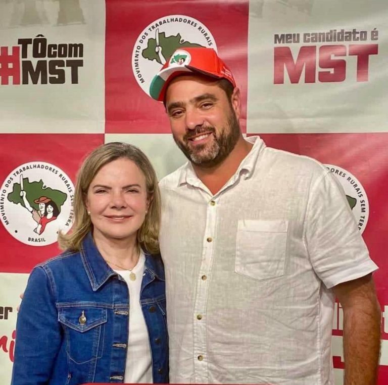 Gleisi, presidente nacional do PT, declara apoio a candidato do MST a vereador em Vitória de Santo Antão