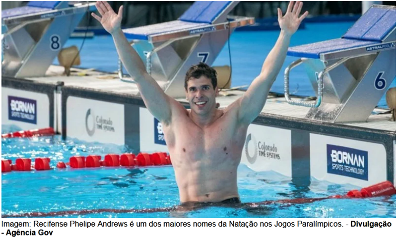 Pernambuco será representado por oito atletas nos Jogos Paralímpicos de Paris
