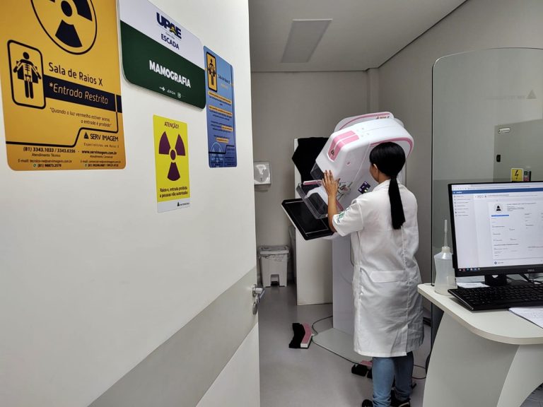 UPAE Escada integra mutirão de mamografias no Outubro Rosa