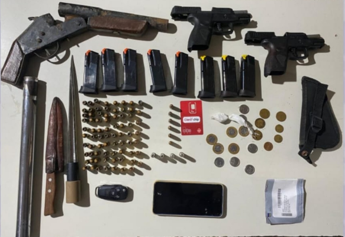 Armas são localizadas após tiroteio em Vitória de Santo Antão