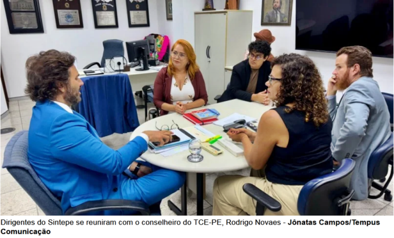 No TCE-PE, Sintepe volta a apontar falhas no pagamento dos professores e cobra esclarecimentos sobre as rescisões contratuais