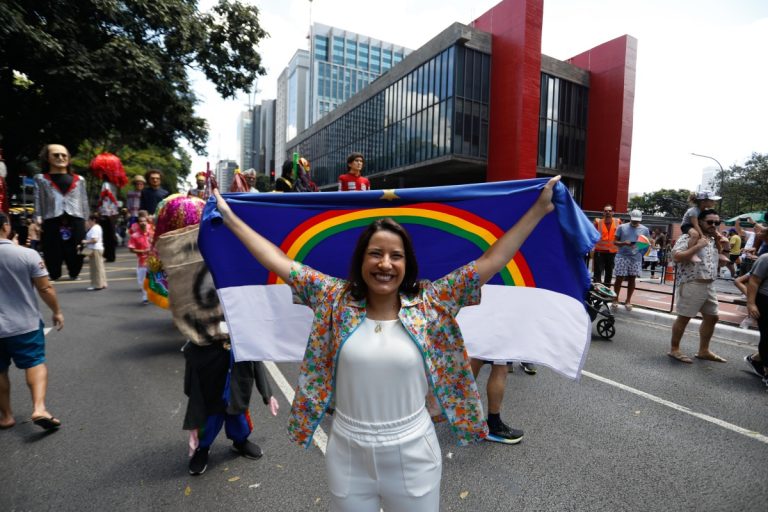 Raquel Lyra apresentou Carnaval pernambucano à cidade de São Paulo