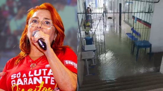 Sintepe denuncia situação precária de escolas estaduais após fortes chuvas