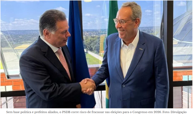 PSDB-PE perde força e pode fracassar em 2026