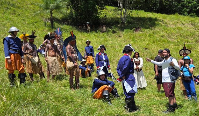 Filme Guararapes grava cenas épicas de batalha em Jaboatão