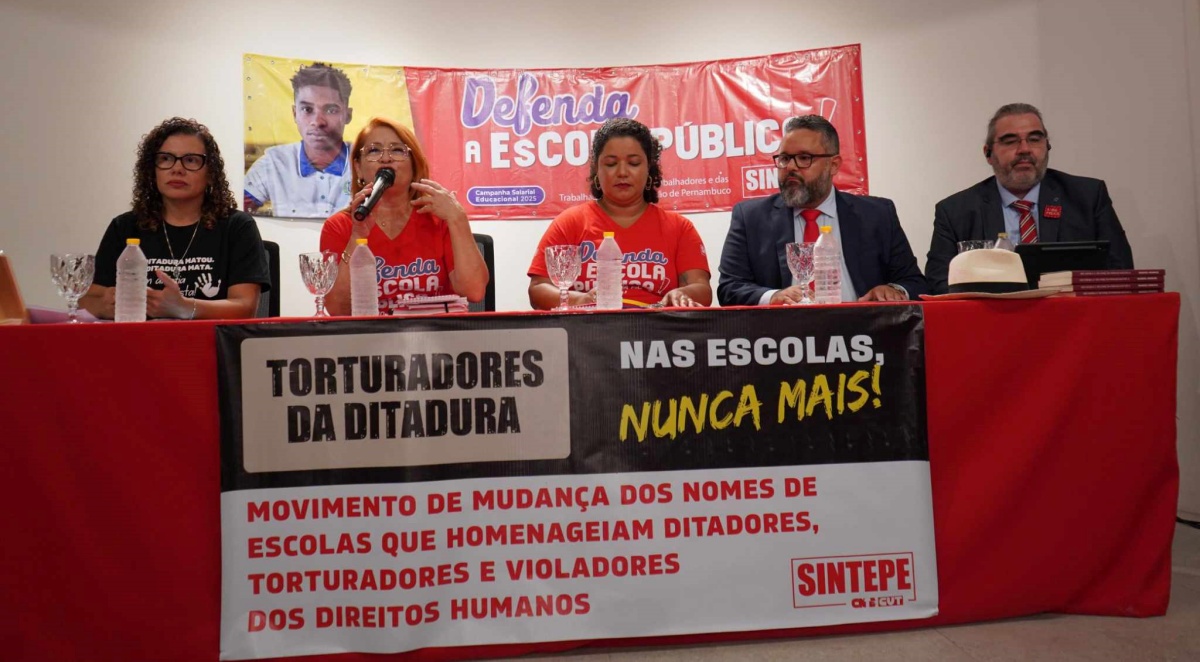 Sintepe quer mudar nomes de escolas estaduais que homenageiam ex-presidentes da ditadura militar de 1964
