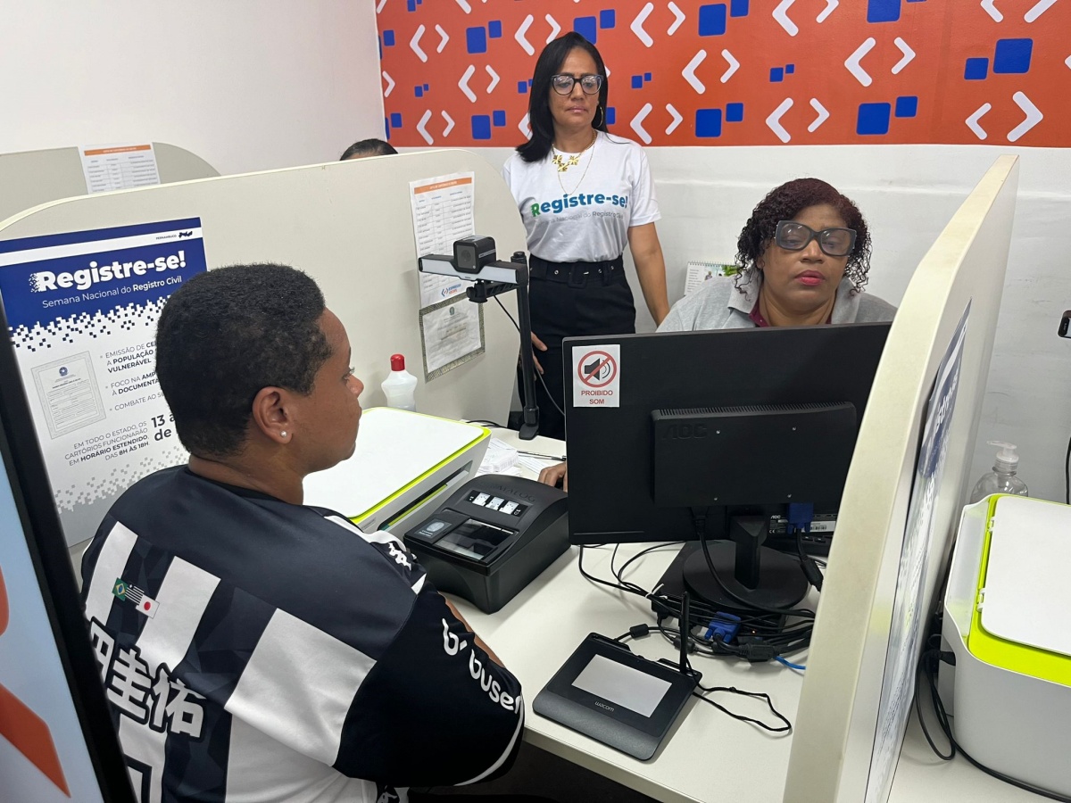 Mutirão do TJPE vai emitir certidões de nascimento e casamento gratuitamente