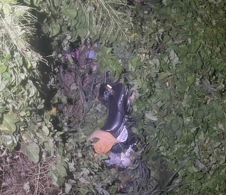 Idoso morreu ao cair de ponte com motocicleta em Vitória de Santo Antão