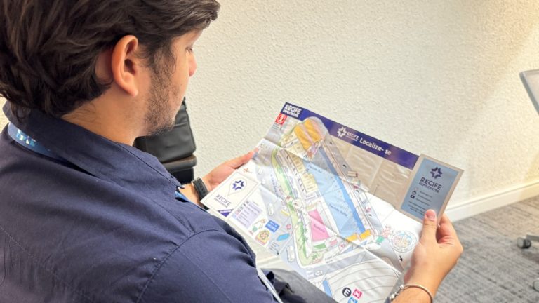 Recife Expo Center lança Mapa de Bolso com atrativos turísticos do Centro da cidade