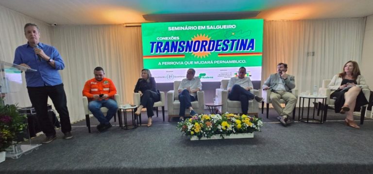 Transnordestina em debate: ferrovia como motor do futuro de Pernambuco