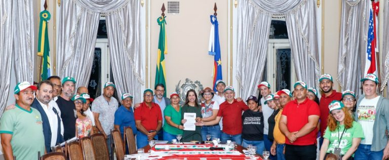Raquel Lyra recebeu trabalhadores rurais do 8º Grito da Terra