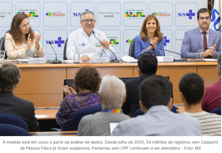 O que muda com o uso do número do CPF no Cartão SUS?