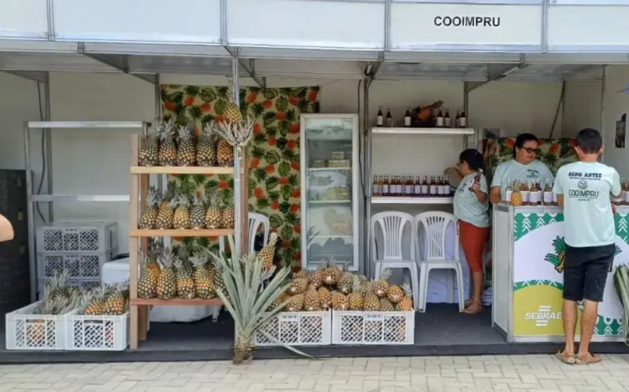 ExpoAbacaxi impulsiona empreendedorismo na tradicional Festa de Pombos