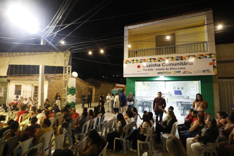 Pombos conta com a Cozinha Comunitária Josefa da Silva Lima