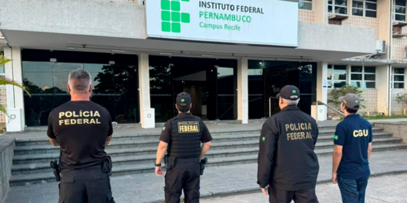 Polícia Federal e CGU deflagram operação para apurar fraudes em licitações no IFPE de várias cidades