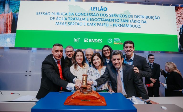 Com Leilão de Concessão da Compesa, Estado terá R$ 23,2 bilhões para investir