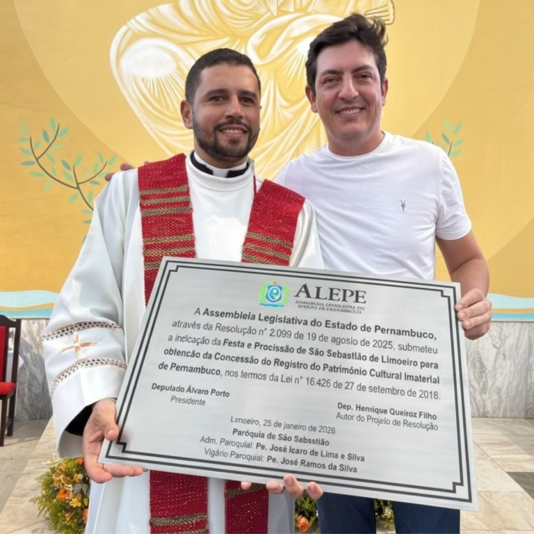 Proposto por Henrique Filho, Festa e Procissão de São Sebastião é Patrimônio Cultural Imaterial de Pernambuco