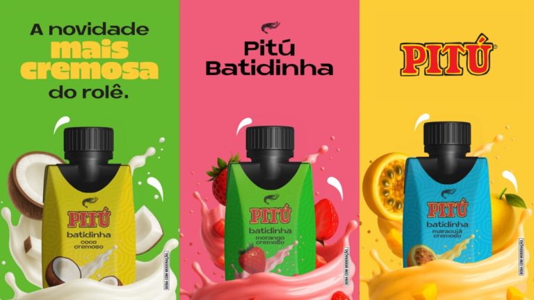 Pitú Batidinha é a primeira batida cremosa em caixinha lançada no mercado