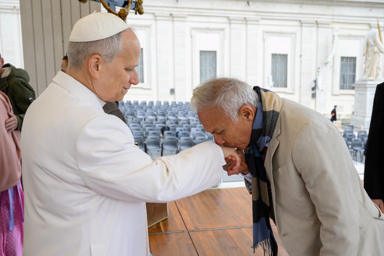 Prefeito Paulo Roberto participa de audiência com o Papa Leão XIV ao longo da Semana Santa no Vaticano