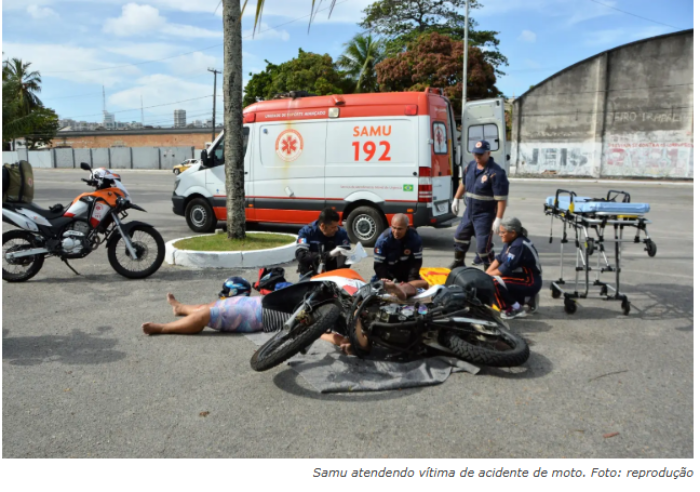 Entrega em 15 minutos: enquanto você espera o pedido, o SUS paga a conta do acidente
