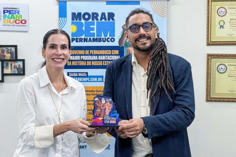 Governo de Pernambuco recebe prêmio nacional por trabalho em periferias