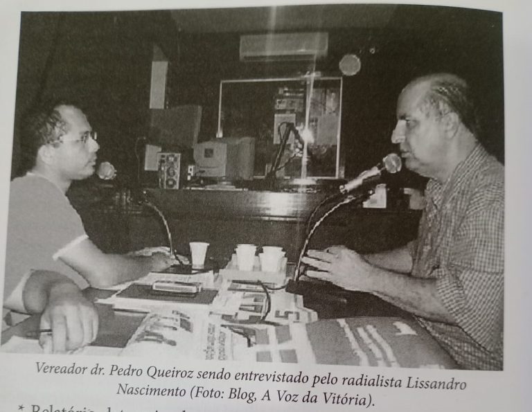Pedro Queiroz: “Amo Vitória! Desamo quem não a ama”
