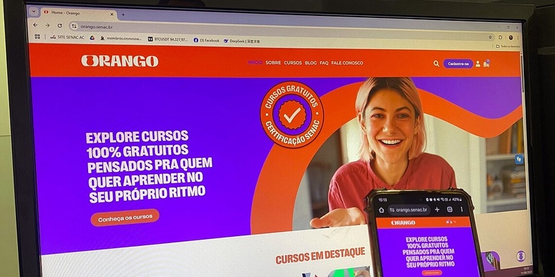 Senac amplia plataforma de cursos gratuitos para atender o novo mercado de trabalho