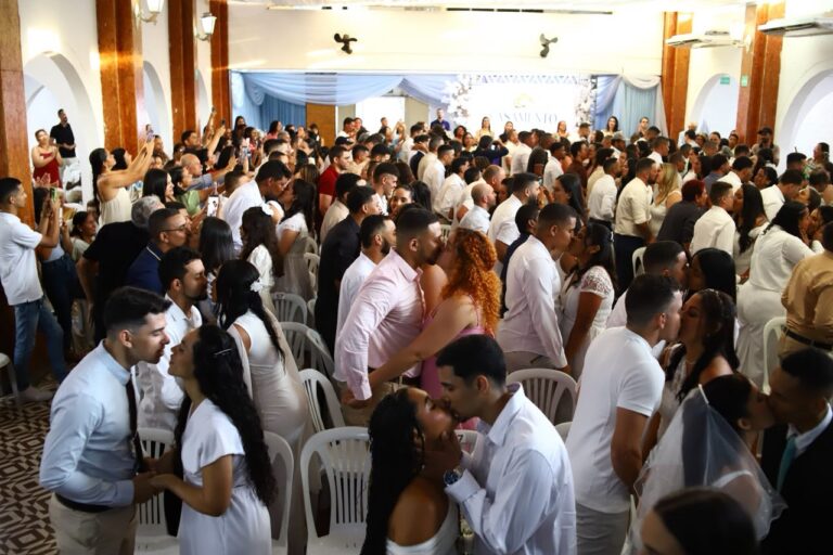 Vitória de Santo Antão formaliza Casamento Coletivo de 93 casais