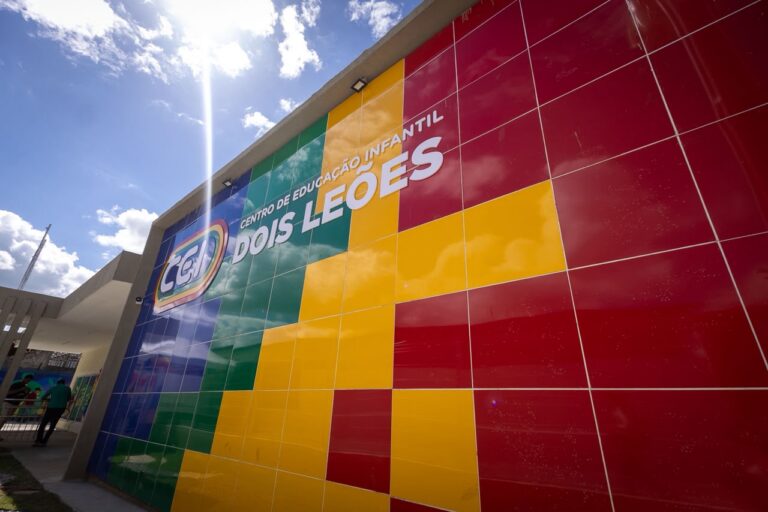 Em Pombos, Creche em Dois Leões é inaugurada pelo Governo do Estado