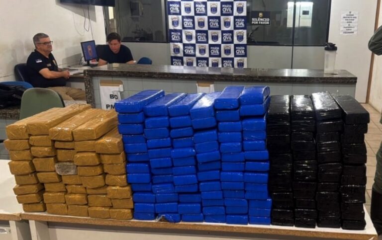 Polícia Militar apreendeu 142 kg de maconha na BR-232, em Vitória de Santo Antão