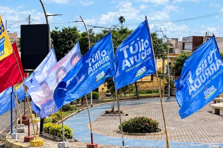 Retirada de bandeiras é firmada pela Justiça Eleitoral em Vitória de Santo Antão