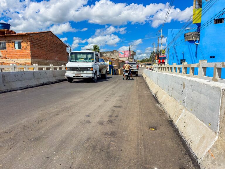 Em Vitória, obras avançam e Ponte da Pitada é liberada para veículos